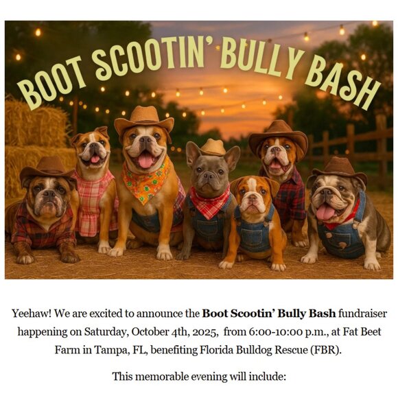 Bougie Bella's Bulldog Rescue Support Appreciation - Picture 1 of 6